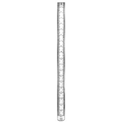 Ruler Metal 30cm
