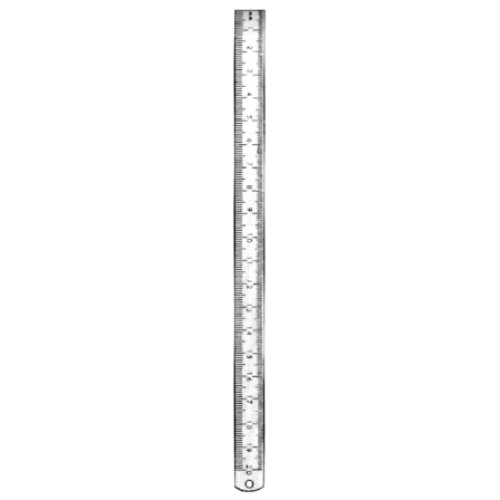 Ruler Metal 60cm