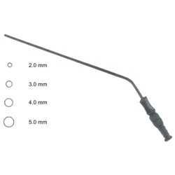 Malleable, Black Suction Tubes 19.5cm/7 3/4