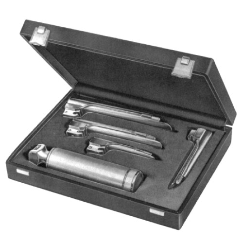 Fiber Optic Laryngoscopes Set of 5 Blades