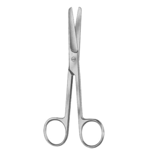 Operating Scissors Straight Fig # 1 10cm/4