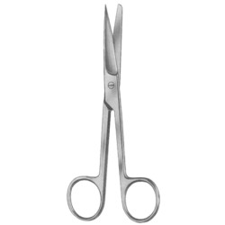 Opertaing Scissors Straight Fig # 2 10cm/4