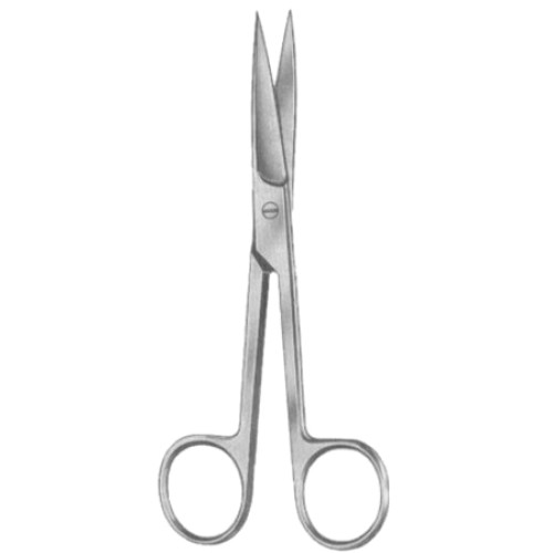 Opertaing Scissors Straight Fig # 3 10cm/4