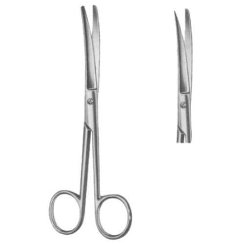 Grazil Operating Scissors Curved 13cm/5