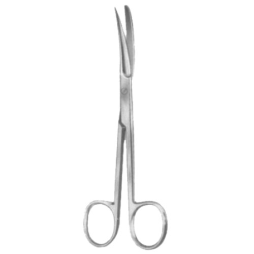 Deaver Operating Scissors Curved 14.5cm/5 3/4