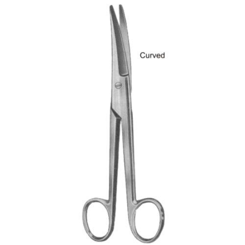 Mayo-Noble Operating Scissors Curved 17cm/6 3/4