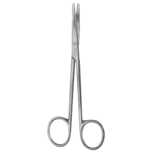 Metzenbaum Dissecting Scissors Straight Fig. 1 14.5cm/5 3/4