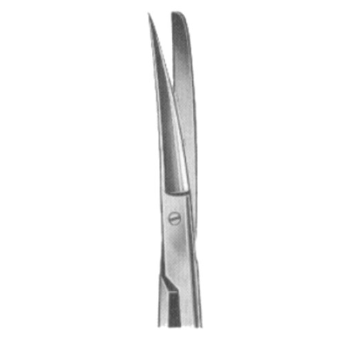 Sims Gynecological Scissors Curved 23cm/9