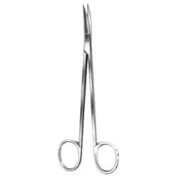 Kelly Gynecological Scissors Curved 16cm/6 1/4