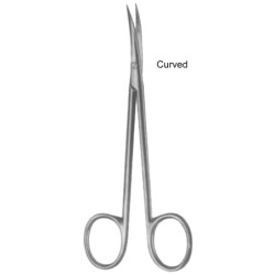 Fine Scissors Curved 11.5cm/4 1/2