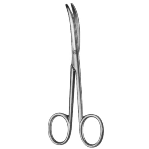 Landolt Enucleation Scissors Curved 12.5cm/5