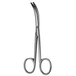 Landolt Enucleation Scissors Curved 12.5cm/5