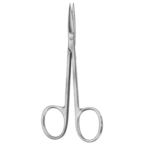 Fine Scissors Standard Curved  9cm/3 1/2