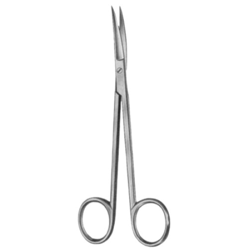 Sanvenero Fine Scissors Curved 14.5cm/5 3/4