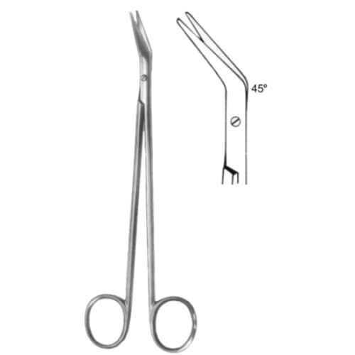 De Bakey Vascular Scissors 45