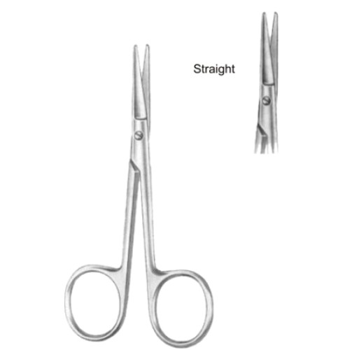 Knapp Eye and Fine Scissors Striaght 10.5cm/4 1/4