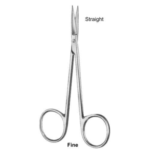 Fine Eye Scissors Straight 10.5cm/4 1/4