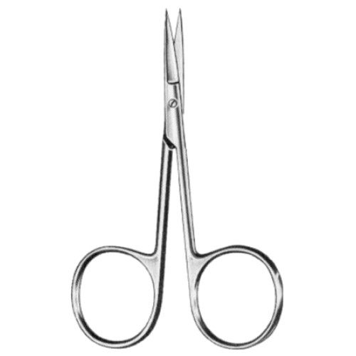 Fine Eye Scissors Curved 10cm/4