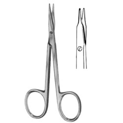 Tonotomy Scissors Blunt Straight 10.5cm/4 1/4