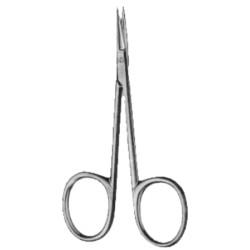 Bonn Eye Scissors Straight 8cm/3 1/4