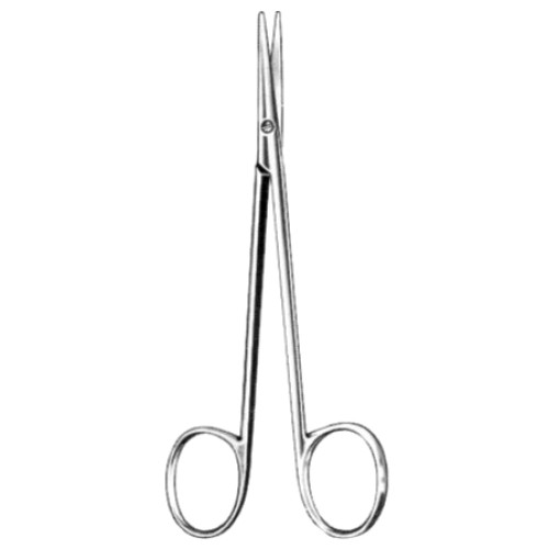 Eye Scissors Blunt Straight 11.5cm/4 1/2