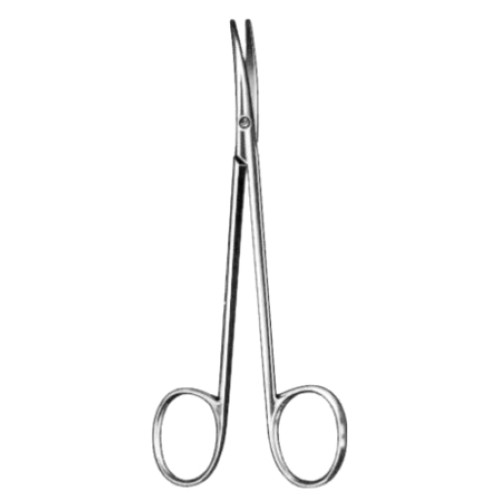 Eye Scissors Blunt Curved   11.5cm/4 1/2