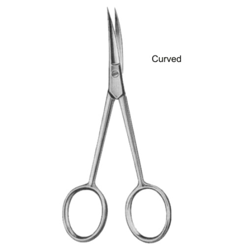 Dissecting Scissors Curved 11cm/4 1/2