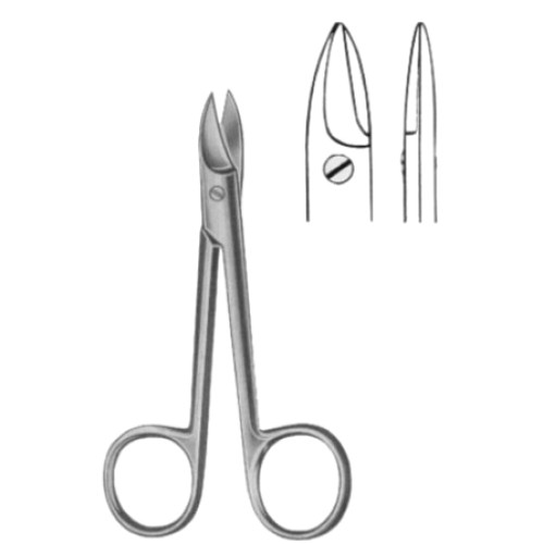 Beebee Crown Scissors Pointed 10.5cm/4 1/4