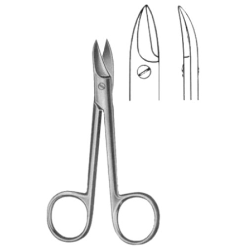 Beebee Crown Scissors Pointed 10.5cm/4 1/4