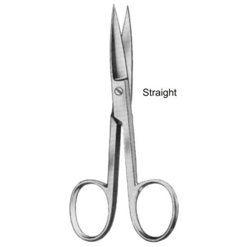 Nail Scissors Straight   9cm/3 1/2