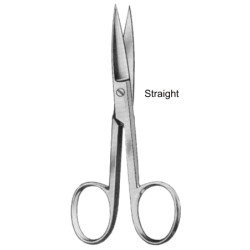Nail Scissors Straight 10.5cm/4 1/4