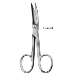 Nail Scissors Curved 10.5cm/4 1/4