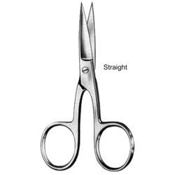 Nail Scissors Straight   9cm/3 1/2