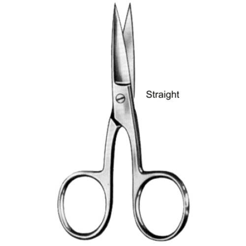 Nail Scissors Straight 10.5cm/4 1/4