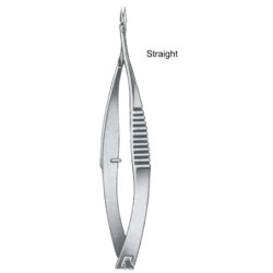 Vannas Iridectomy Scissors Straight 8cm/3 1/4