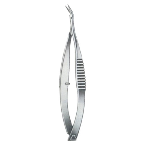 Vannas Iridectomy Scissors Angular 8cm/3 1/4