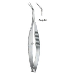 Vannas Mod, Tubingen Iridectomy Scissors Angular 8.5cm/3 1/2