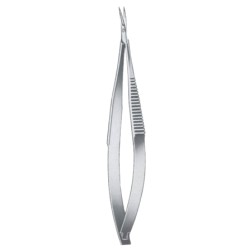 Iridectomy Scissors Curved 10cm/4
