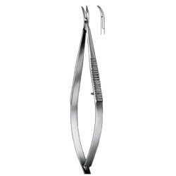 Castroviejo Iridectomy Scissors Curved 10cm/4
