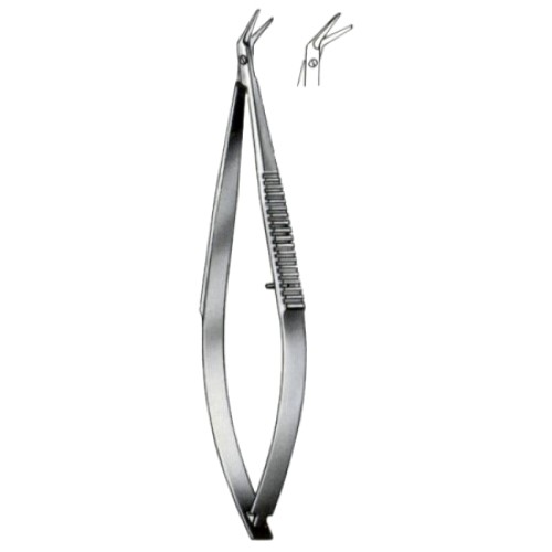 Castroviejo Iridectomy Scissors Angled10cm/4