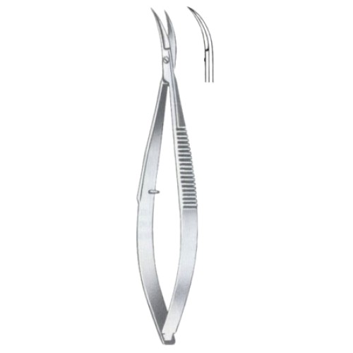 Castroviejo Iridectomy Scissors Curved 10cm/4