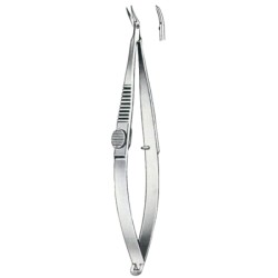 Katzin-Barraquer Iridectomy Scissors Left 10cm/4