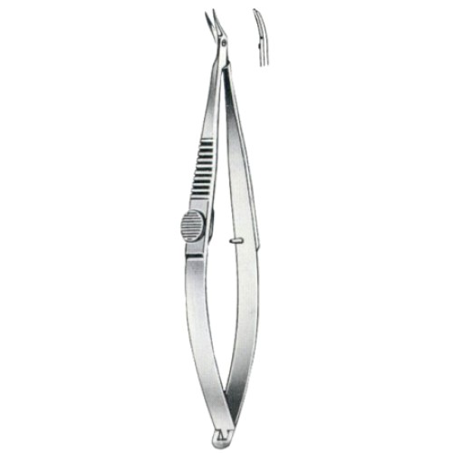 Katzin-Barraquer Iridectomy Scissors Left 10cm/4