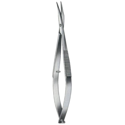 Westcott Iridectomy Scissors Curved Semi Bl/Bl 11.5cm/4 1/2