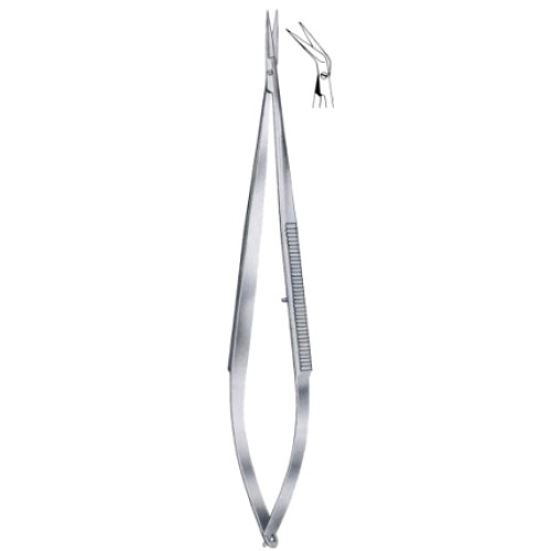 Jacobson Micro Scissors Angled 18cm/7