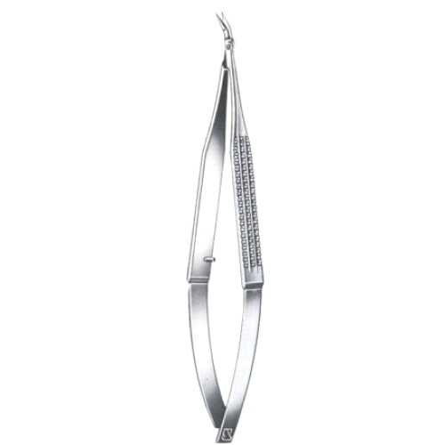 Micro Scissors Angled up 12cm/4 3/4