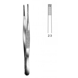 Adlerkreutz Tissue Fcps 2x3T, 15cm
