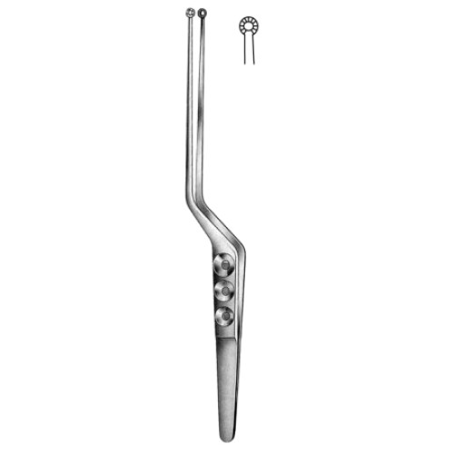 Yasargil Tumor Fcps Flat jaw serr 5mm, 22cm