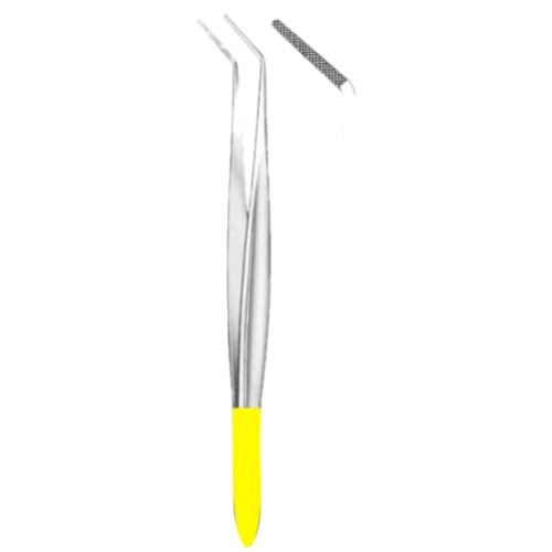 Cushing Dressing Forceps Angled 18cm/7