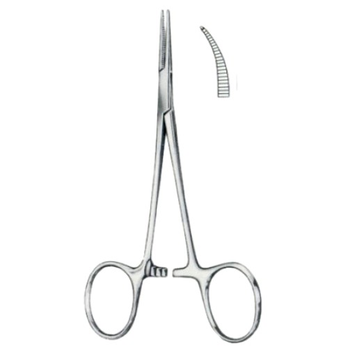 Micro-Mosquito Hemostatic Forceps BJ Curved 1:2 10cm/4